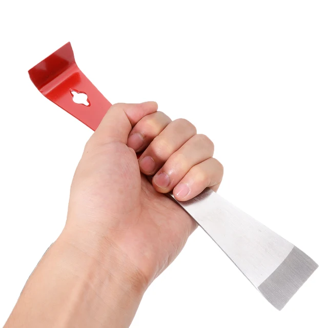 1 Pc Rozsdamentes Acél Lapos Szájkaparó Kaptár Szerszám Méhész Kaparó Vörös Farok Eszközök - Image 6