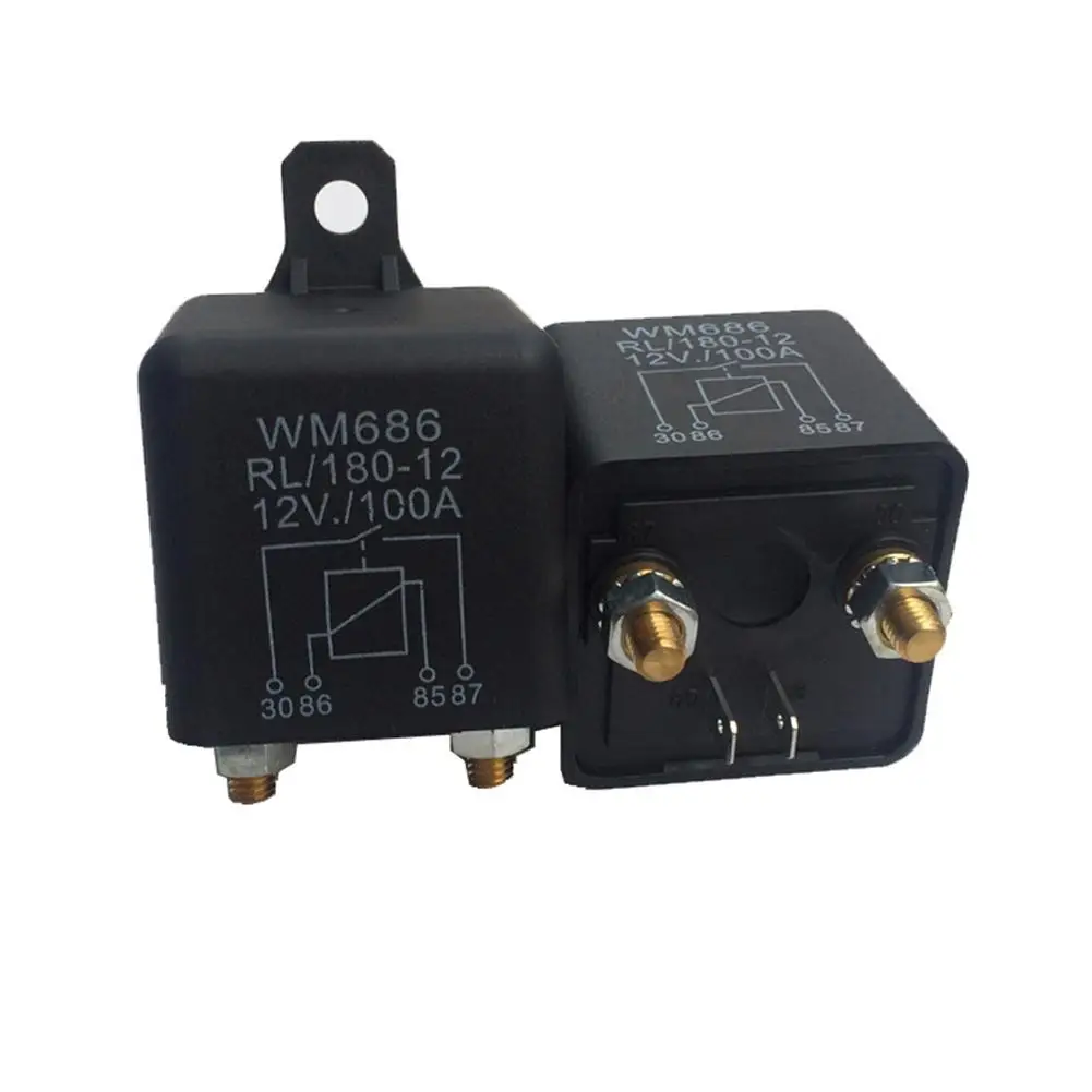 1 шт. автомобильное реле запуска WM686 100A RL/180 12V DC 24 автомобильные электронные