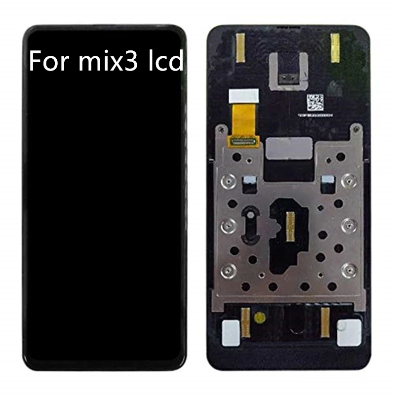 

Origian Amoled LCD For XIAOMI MIX 3 Display Touch Screen Digitizer Assembly With Frame For Mi Mix3 Mix 3 LCD Screen Replacement