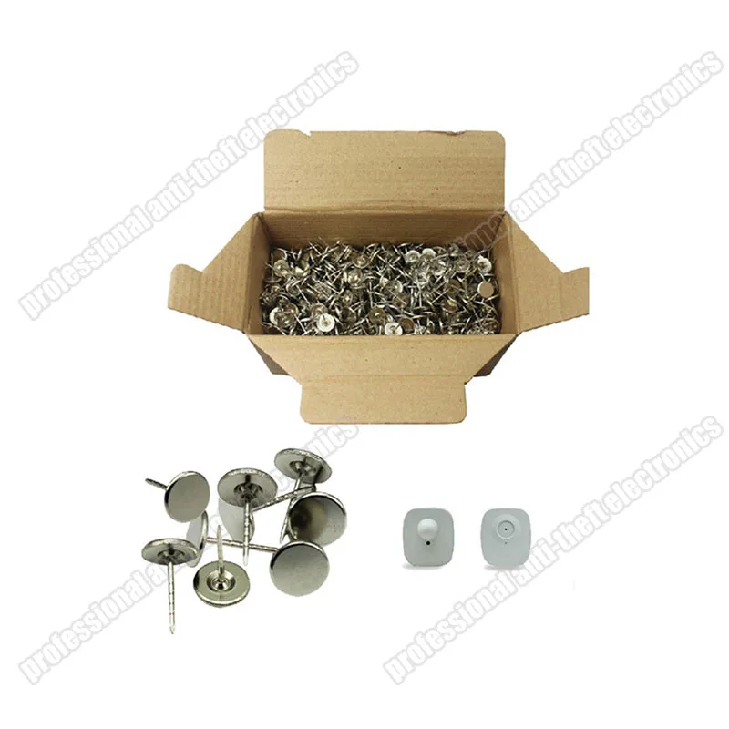 EAS hard tag pin security anti-theft pin 16mm 19mm 1000pcs