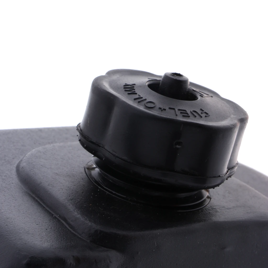 Black& Plastic Gas Petrol Fuel Tank -2 Stroke 47cc 49cc  -4 Wheeler Mini Moto Quad Dirt Bike ATV