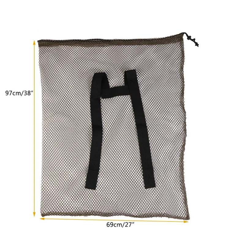 2019 легкая черная высоко долговечная сетка имитация для охоты на сумке с регулируемыми лямками Охотничьи Аксессуары для продажи