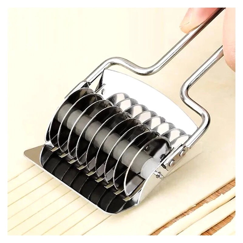 

DIY creative handmade noodle cutting stainless steel cutting machine multi-function cutter shredder kitchen supplies