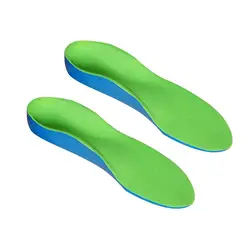 1 пара удобная плоская подушка для ног Детские эргономичные ортопедические стельки Вставки для обуви Нескользящая Арка Поддержка снятия