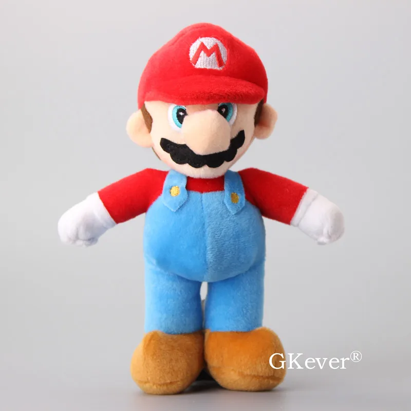 Red 25cm 8 видов плюшевых кукол Марио, игрушки из японского мультфильма, милые плюшевые игрушки Марио Луиджи, подарок на день рождения для детей 25-42 см - Цвет: Red 25cm