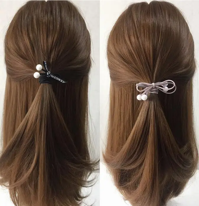 30 компл./лот 12 шт./компл. DIY мульти шары волосы группа костюмы высокопрочный жемчуг резинки для волос Инструменты для укладки аксессуары HA825