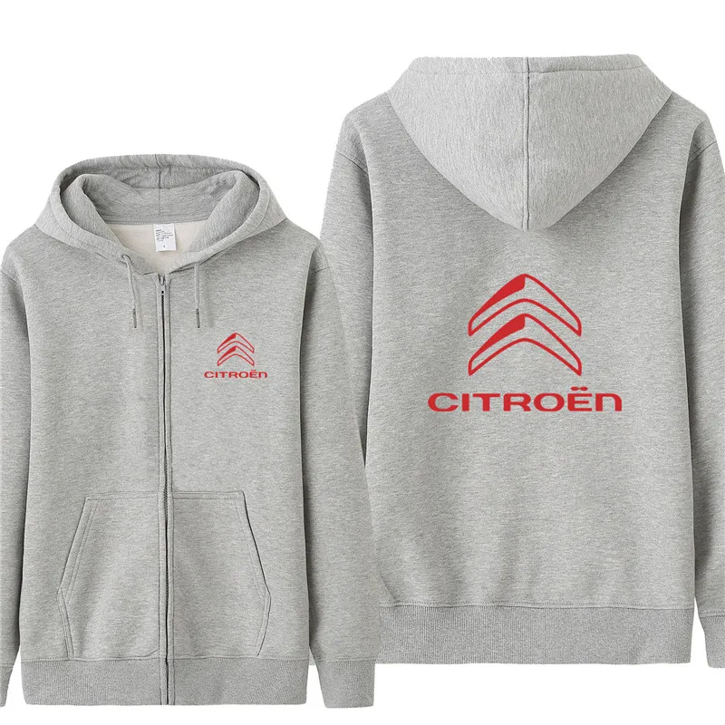 as picture Осенние толстовки Citroen мужские модные пальто флисовый пуловер унисекс Мужские толстовки Citroen - Цвет: as picture