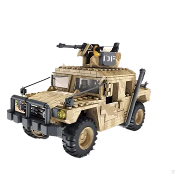 

Desert Hummer Building Blocks Set Military Toys Gift Kids 469pcs