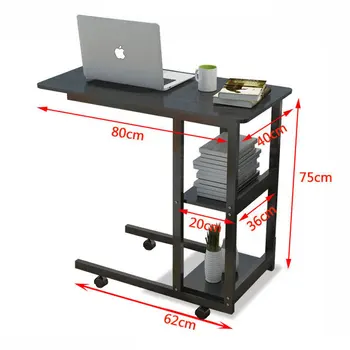 

Computer desk for home dormitory, convenient removable simple desk notebook desk student computer desk