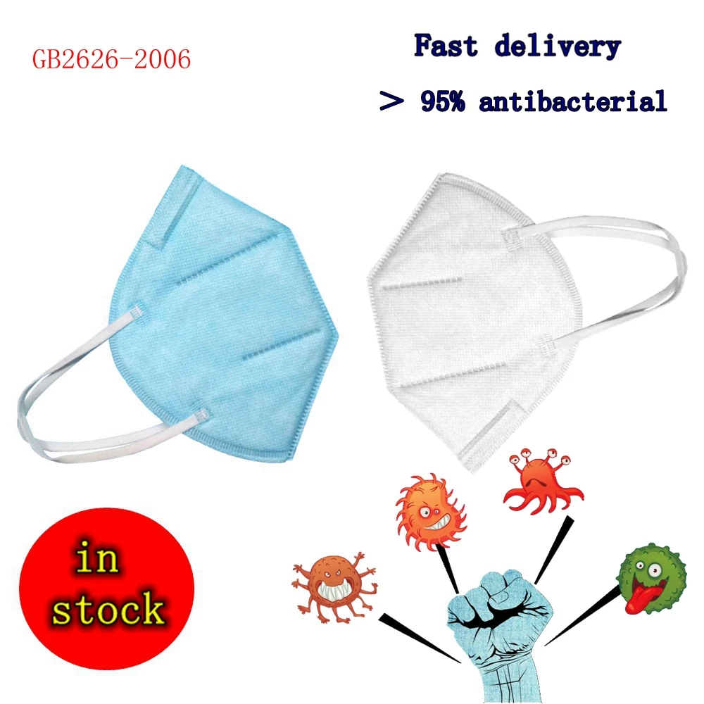 

20PCS Masks Disposable Mask 3-dimensional Protective Mask Safety Masks 99% Filtration For Dust Particulate Pollution Protection