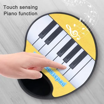 

Children & Adults Office Toys Funny Piano Mouse Pad Musical Sounding Touch Wrist Games Anti Stress Toys for Kids