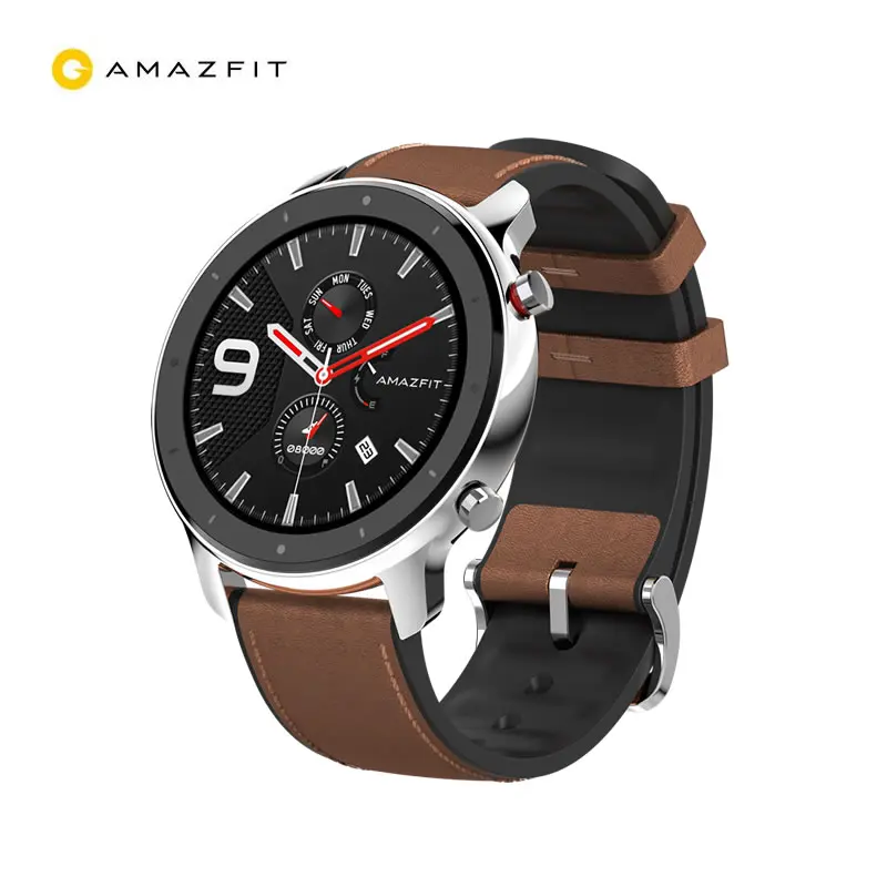 Amazfit GTR 47 мм Reloj inteligente global multilingue 5ATM непроницаемый gps Reloj deportivo inteligente Recordatorio de informaci