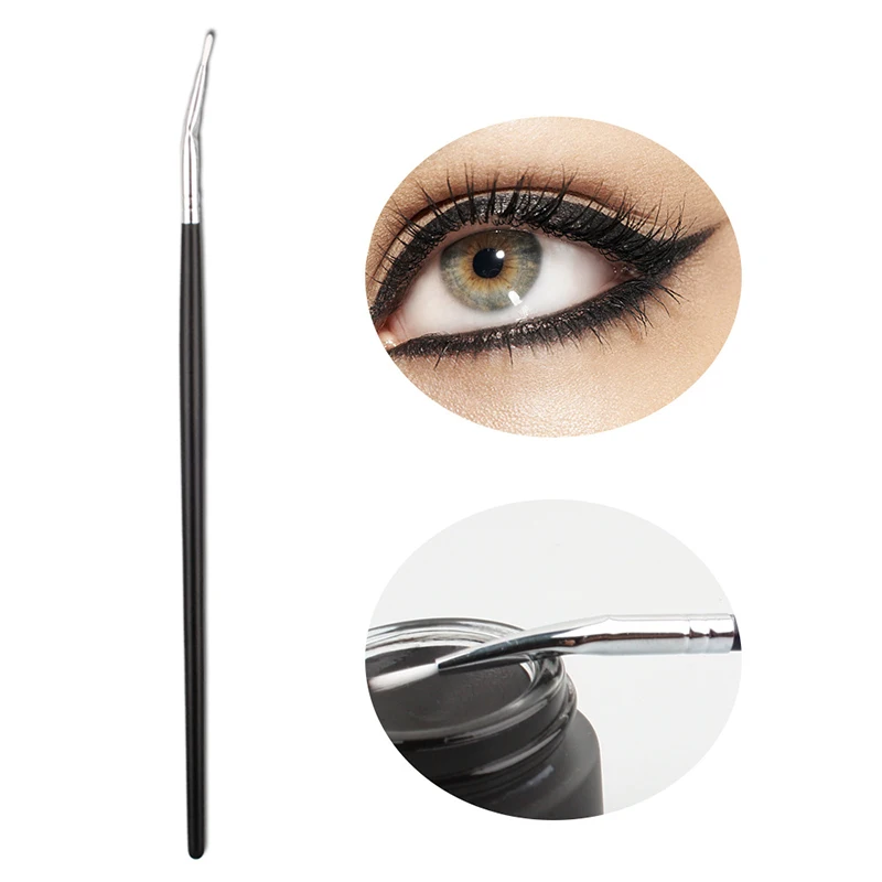

1pcs Fashion eye brush MakeUp Cosmetics eyelash brush Foundation Cosmetics Tool Angled Eyeliner Brush lash brush blending brush