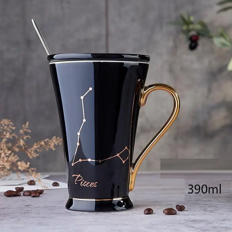 Criativa Kupa Bardak путешествия таза Para чай Tasse кафе Tazze Colazione посуда для напитков Творческий кофе керамика Caneca Новинка кружка чашка - Цвет: Number 23