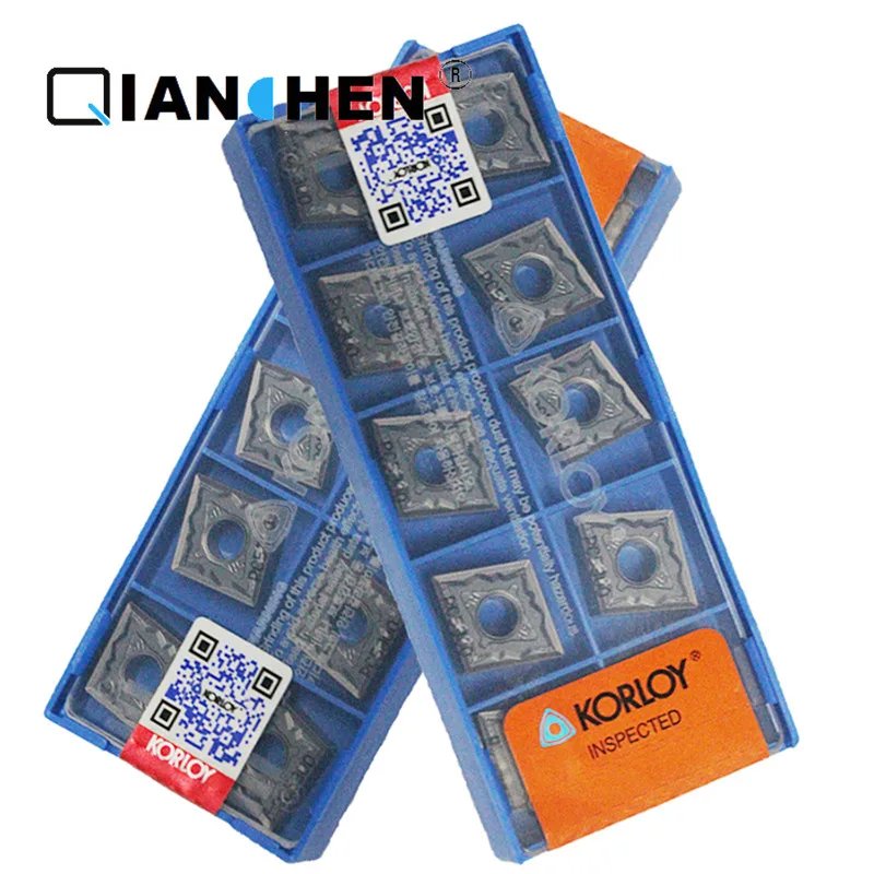 Оригинальные Корея KORLOY CNMG120404-HM PC9030 CNMG120404-HS PC5300(10 шт./лот) Высокое качество резец для внутренней обточки вставки