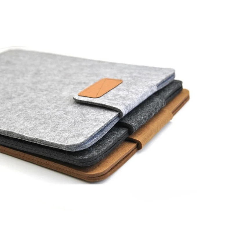 Мягкий войлочный чехол сумка для ноутбука Macbook Pro Reitina Air Xiaomi Acer Dell HP Asus Lenovo 11 12 13 14 15