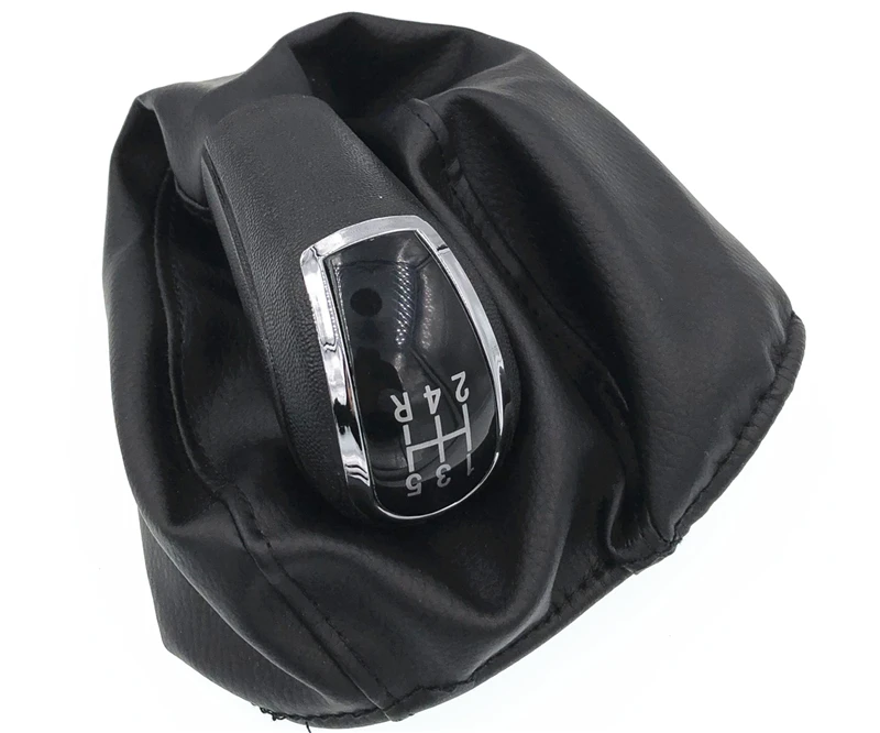 Черная ручка переключения рулевого механизма автомобиля 5 скоростей крышка