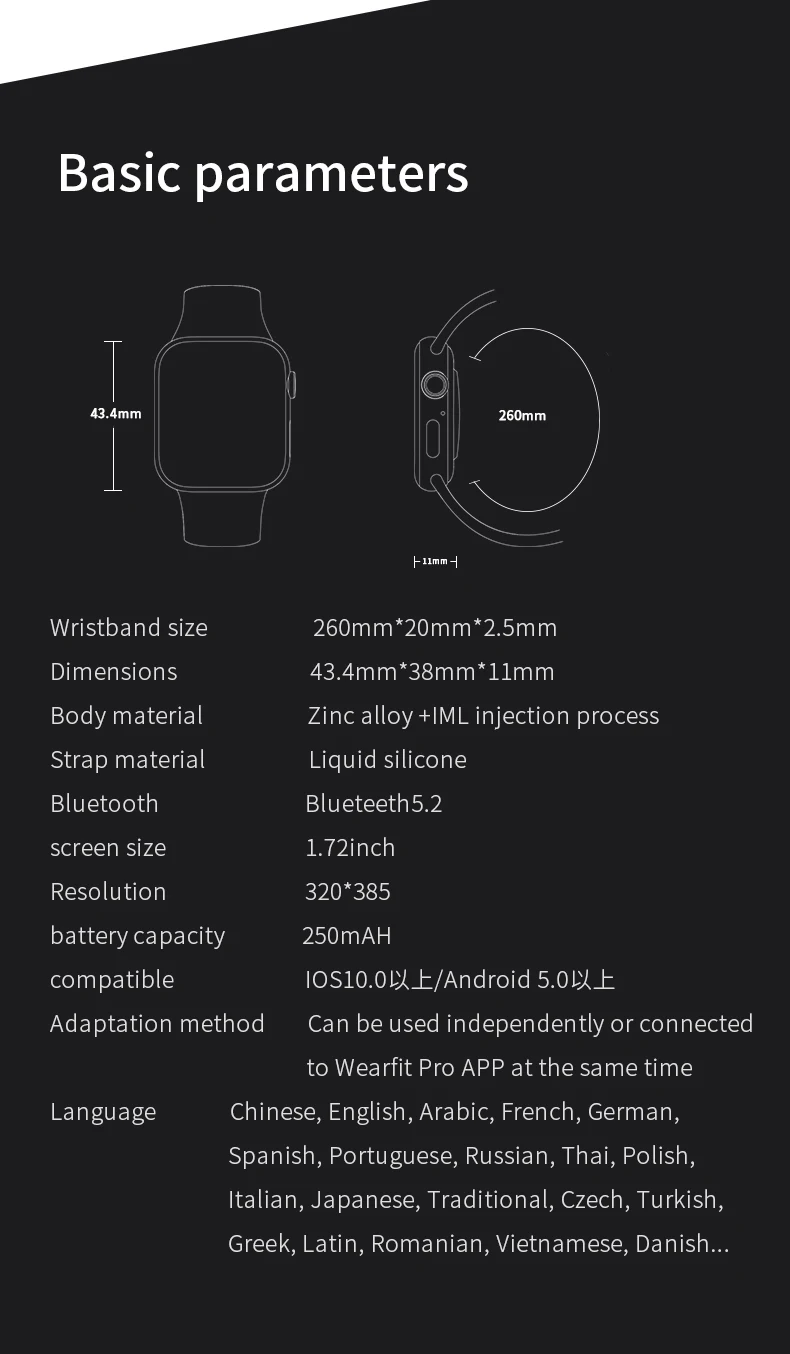 Original HW16 44mm Smart Watch Series6 Men 320*385 Screen Custom Picture Smartwatch Women Bluetooth Call 2022 pk FK88 IWO13 W46