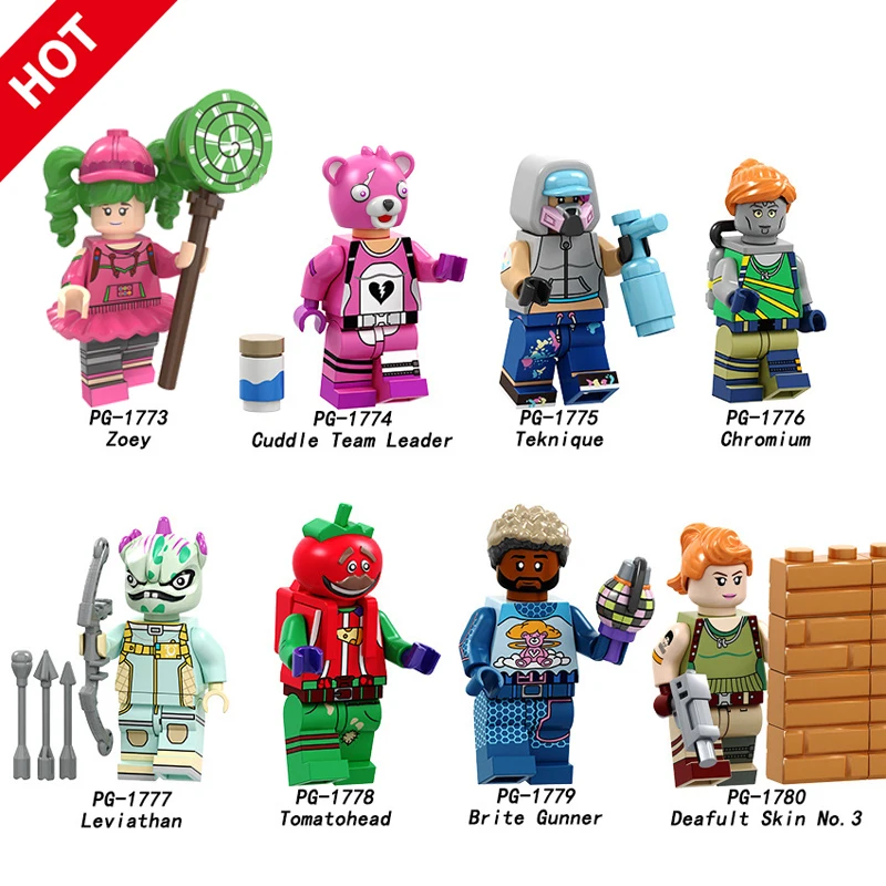 

Battle Royale Action Figure Building Blocks toys Popular Fortress Night Character Model Hot Shooting Game Diy Toy Birthday Gifts