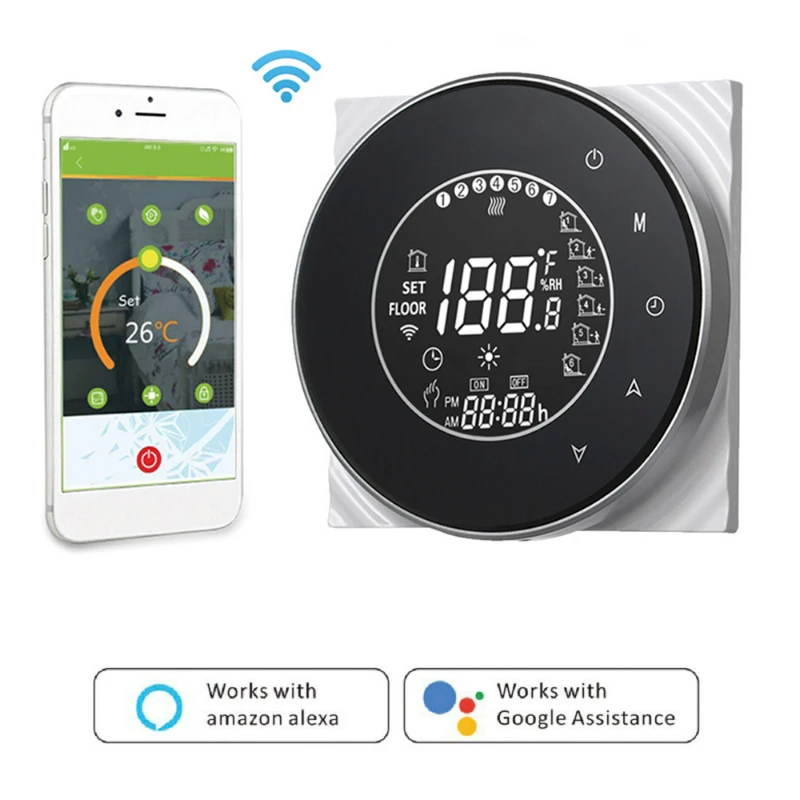 Wifi smart life thermostat Programmable for electric floor heating
