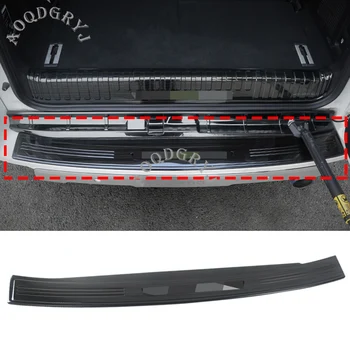 

1pcs stainless steel External Rear Bumper Protector Sill For Toyota Land Cruiser Prado FJ150 2010-2019 Car styling