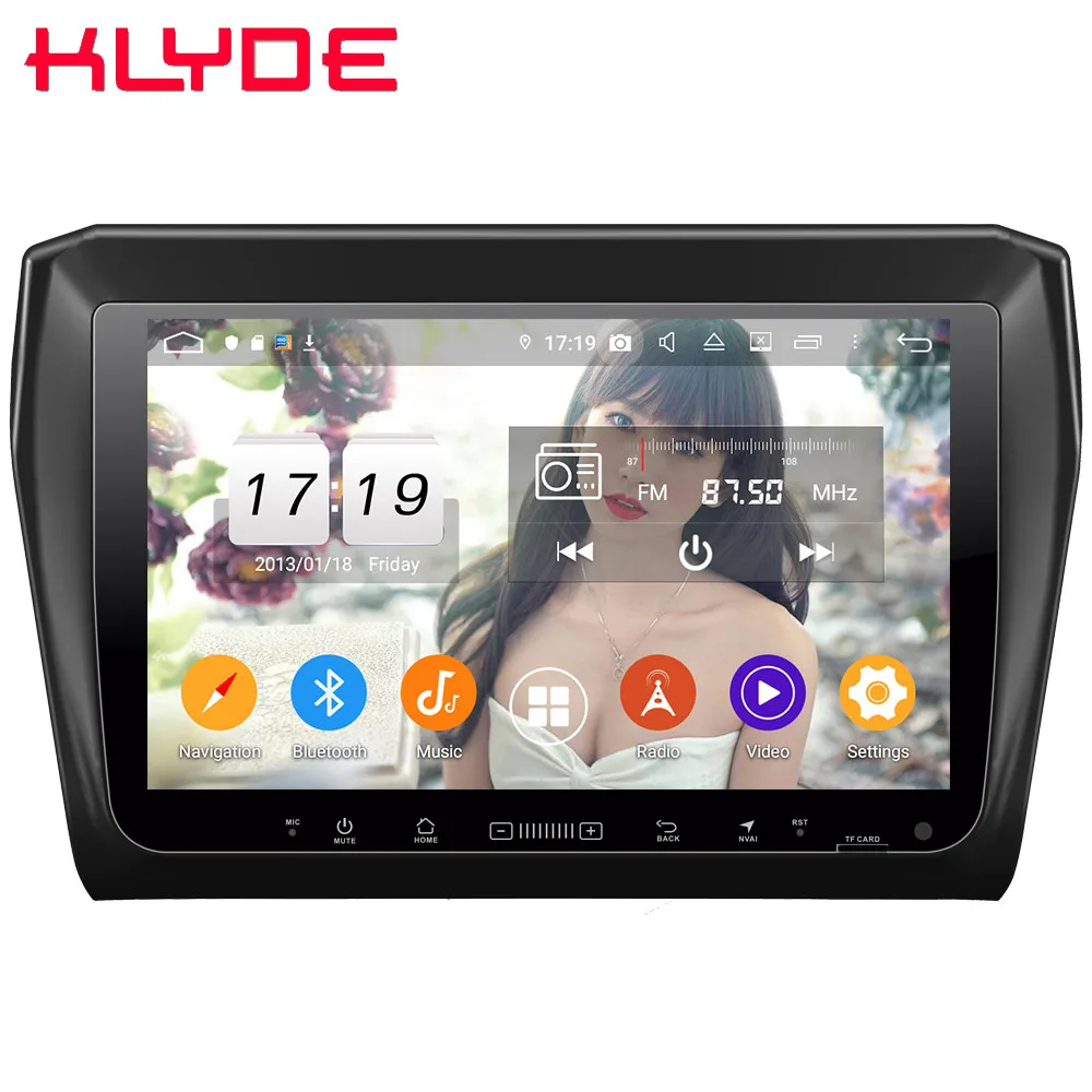 

Klyde 9" IPS 4G Android 9.0 Octa Core 4GB RAM 64GB ROM DSP BT Car DVD Multimedia Player Radio For Suzuki Swift 2017 2018 2019