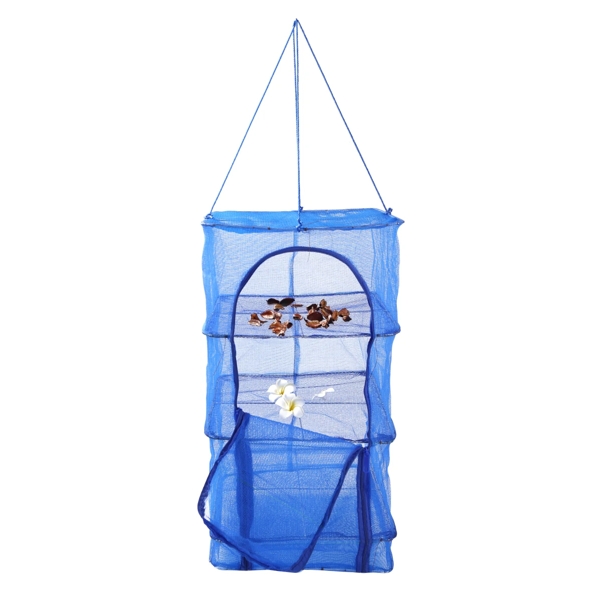 Складная сетчатая 4 слойная сушилка большой емкости для рыбы домашняя вешалка