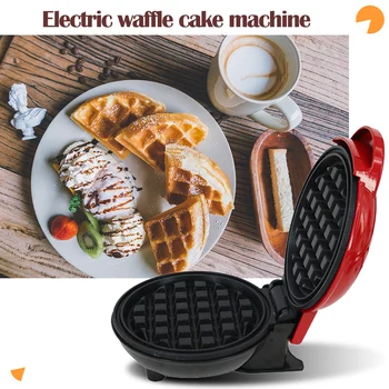 

Mini Electric Waffles Maker Bubble Egg Cake Oven Breakfast Waffle Machine Fried Egg Pancake Pan Eggette Machine Mini Waffle Pot