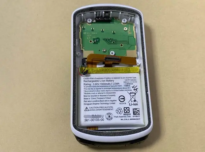 Original para Garmin Case com Bateria Edge Capa Traseira Radar Inteligente Bicicleta Volta Li-ion 361-00105-00 1030 - Imagem 2