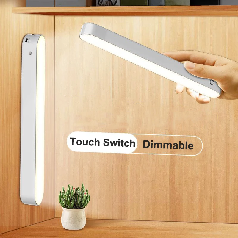 Бесступенчатое Регулирование яркости светодиодный настольная лампа для чтения