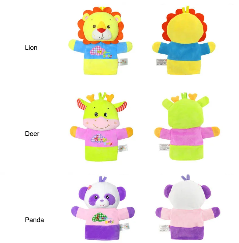 Счастливые обезьяны для родителей и детей Интерактивные животные Ручные куклы плюшевые игрушки