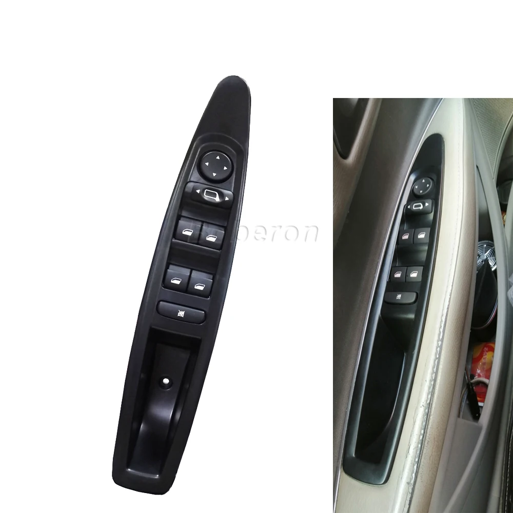Interruptor de Control de ventana eléctrica, elevalunas de ventana, botón  izquierdo del lado del conductor botonera elevalunas para Citroen C4  Picasso 2008 - 2013 - AliExpress