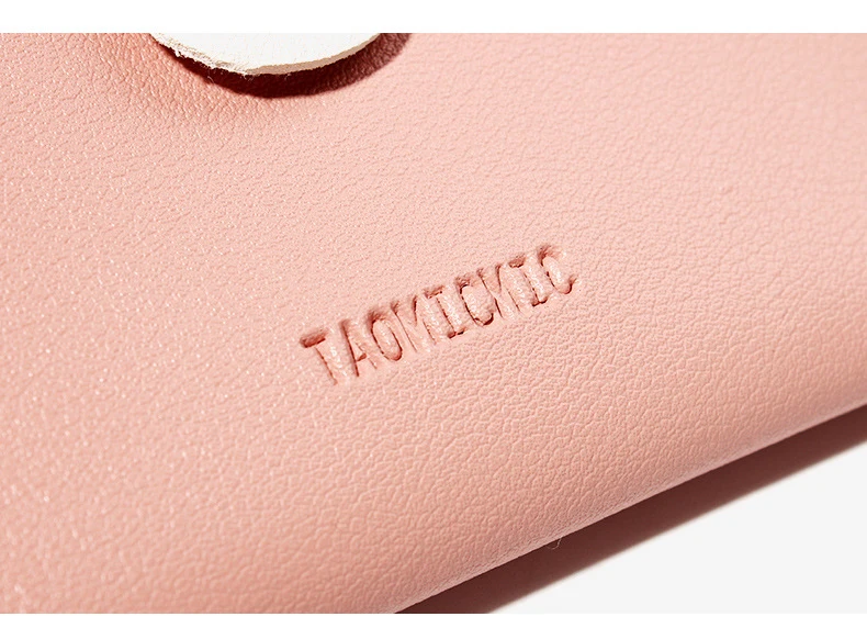 Mini Luxury Leather Women Chain Wallet Simple Small Girls Purse Women Little Zipper Wallet Casual Ladies Clutch Coin Purses New