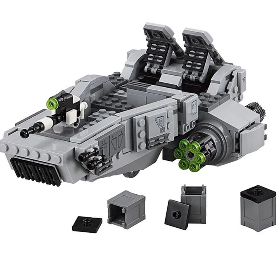 

Star Wars First Order Snow Speeder Fighter STARWARS Building Blocks Sets Bricks Classic Model Compatible legoinglys 75100