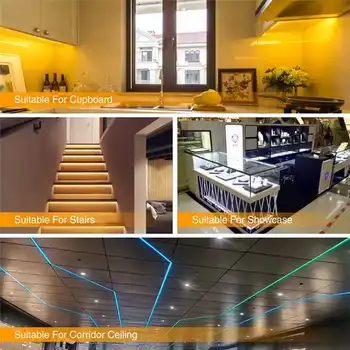

5PCS 30CM/50CM 7W 2835 LED Rigid Strip Light Clear/Milky White Wall Corner Bar Kitchen Lighting AC220V Night Emergency Lantern