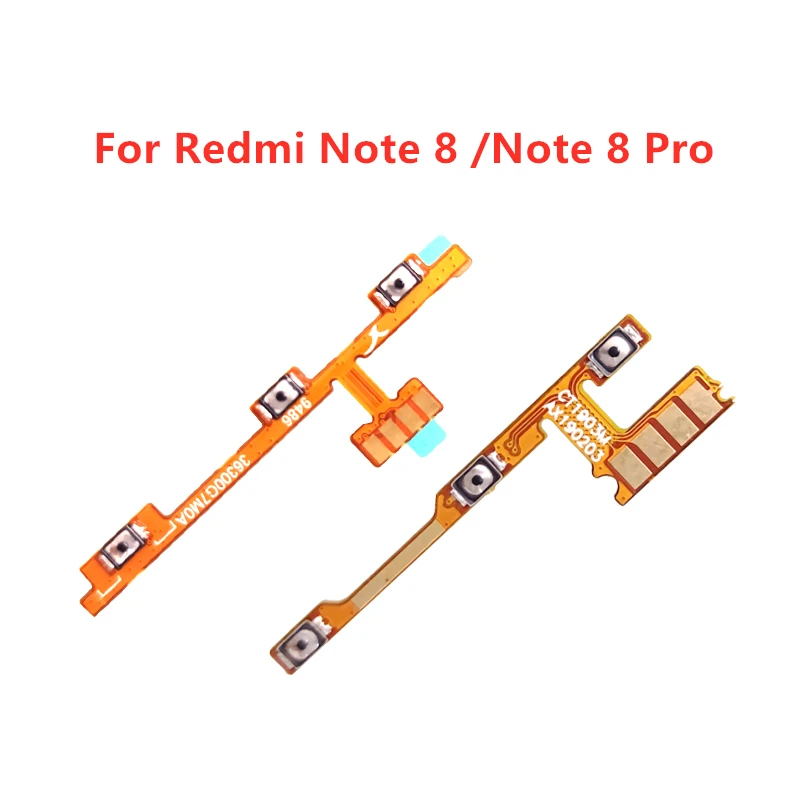 For Xiaomi Redmi Note 8 Pro Power Volume Side Key Button Flex Cable On Off Switch For Redmi Note 8 Flex Cable Replacement Mobile Phone Flex Cables Aliexpress