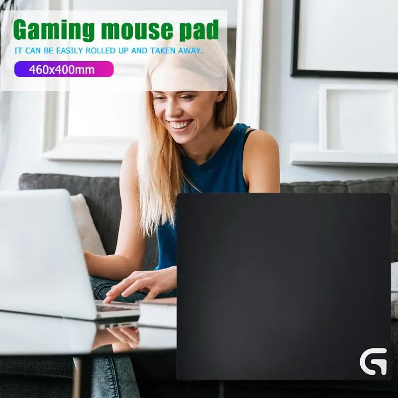 Lotech G640 46X40 см большого размера, мягкий коврик для мыши для компьютерных игр