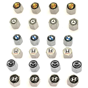 

General purpose screw cap air hole cover mark tire metal valve cap core cover aluminum alloy decorative core cover metal