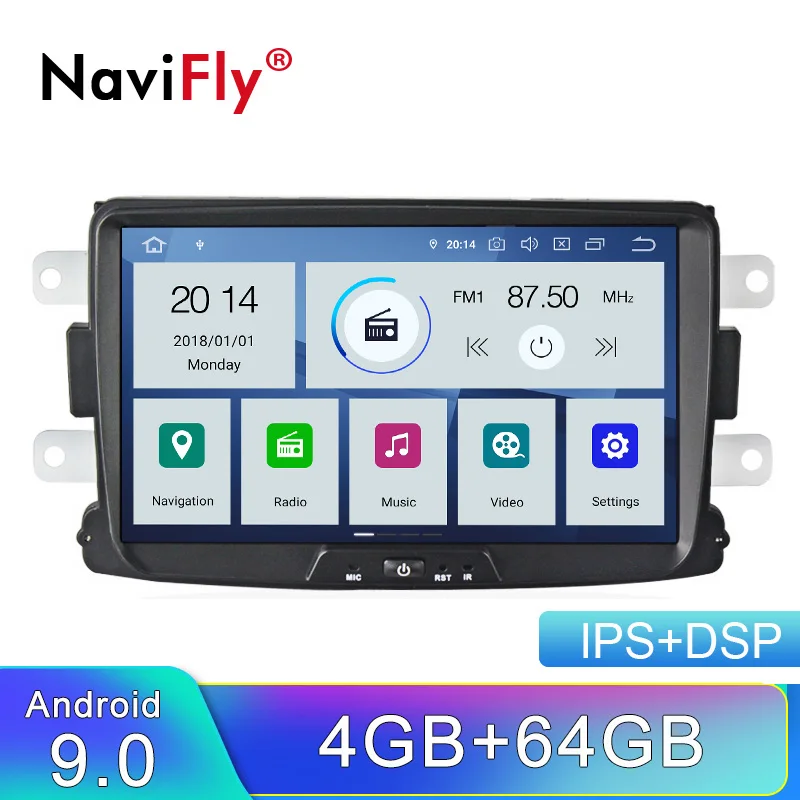 Excellent NaviFly Autogps Android 9 Car radio GPS Player for Duster/Captur/Lada/Xray 2/Logan 2/Sandero 8 inch IPS screen built in DSP 0 Excellent NaviFly Autogps Android 9 Car radio GPS Player for Duster/Captur/Lada/Xray 2/Logan 2/Sandero 8 inch IPS screen built in DSP 0