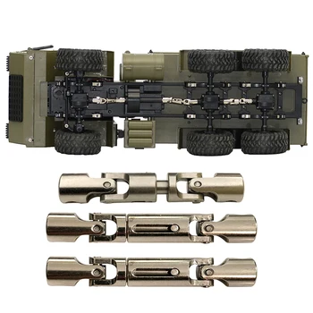 

Easy Install Replacement Metal Accessories RC Car Toys Six Wheel Upgrade Removable Durable Military Truck Drive Shaft For FY004A