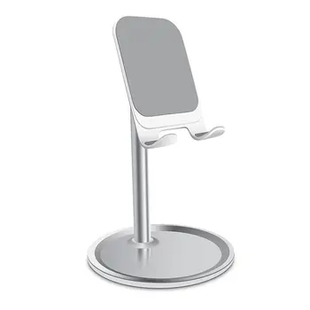 

Universal Tablet Phone Holder Desk Desktop Tablet Stand Smart Phone Table Holder Aluminum Phone Stand Mount LESHP