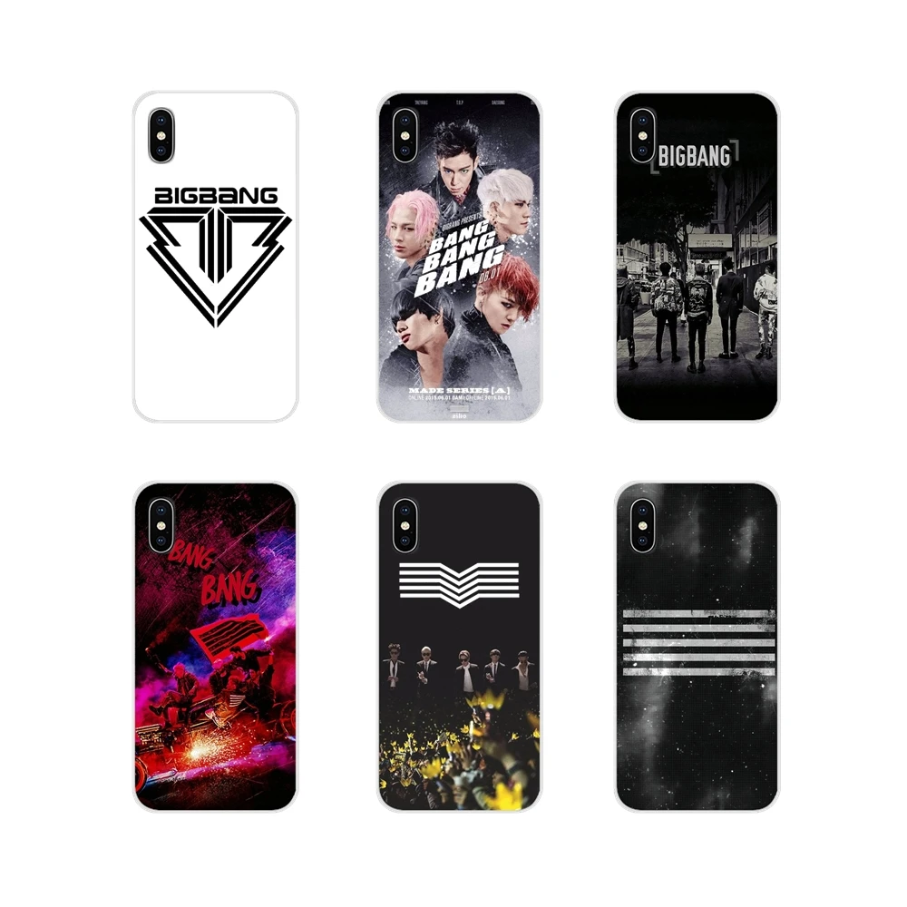 BIGBANG Accessories Phone Cases Covers For Xiaomi Mi4 Mi5 Mi5S Mi6 Mi A1 A2 A3 5X 6X 8 CC 9 T Lite SE Pro | Мобильные телефоны и