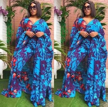 Vwaire African Matching Chiffon 2 Piece