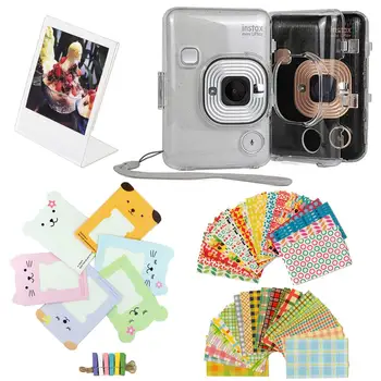 

Camera Accessories for Fuji Instax Mini Liplay Crystal Case Film Border Sticker Wall Hanging Decoration Frame Desk Frame