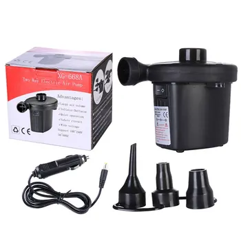 

Electric Air Pump Home Inflate Deflate For Air Mattress Air Bed Electric Inflator Pump Small Inflatable Pump
