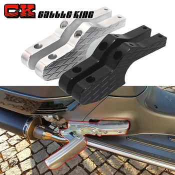 

Motorcycle Passenger Foot Peg Extensions Extended Footpegs for Vespa GTS 300 GT GTV 60 125 150 200 250 300ie Accessories