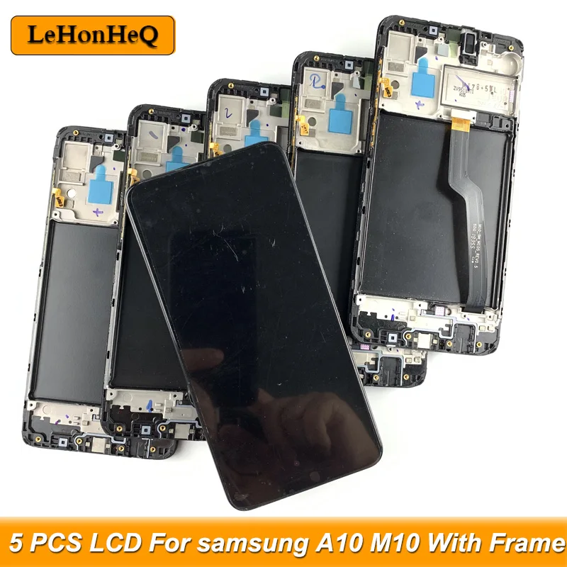 5 шт./лот A10 ЖК-дисплей для Samsung Galaxy дисплей A105/DS A105F M10 M105 сенсорный экран дигитайзер