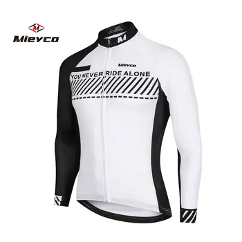 

Men Cycling Jerseys Autumn Sports Wear Long Sleeve Shirts mtb motocross jersey Reflective Jacket UV Protection Riding Clothing