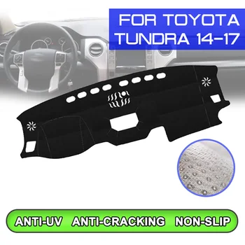 

For Toyota Tundra 2014 2015 2016 2017 Car Dashboard Mat Anti-dirty Non-slip Dash Cover Mat UV Protection Shade