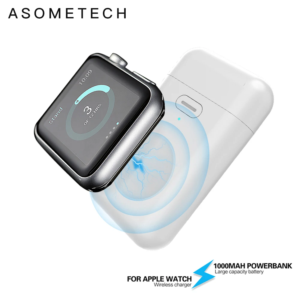 Мини-аккумулятор внешний на 1000 мА · ч для iwatch 1 2 3 4 5 6 | Мобильные телефоны и